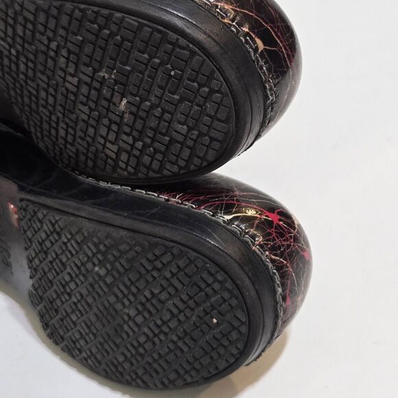 Sanita Clogs Womens 41/10.5-11 Professional Splatter Comfort Slip On Shoe - Picture 10 of 10